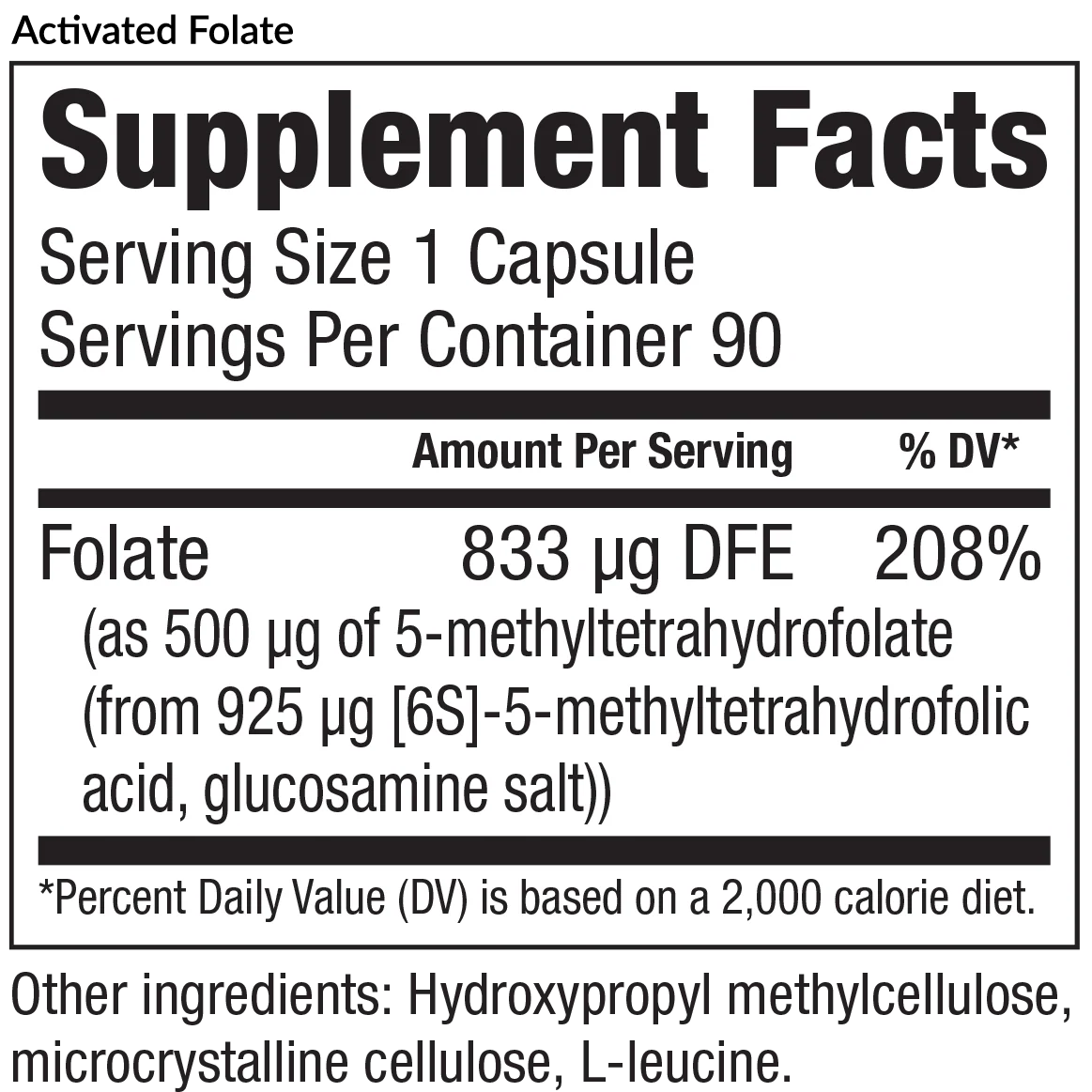 Activated Folate - Image 2