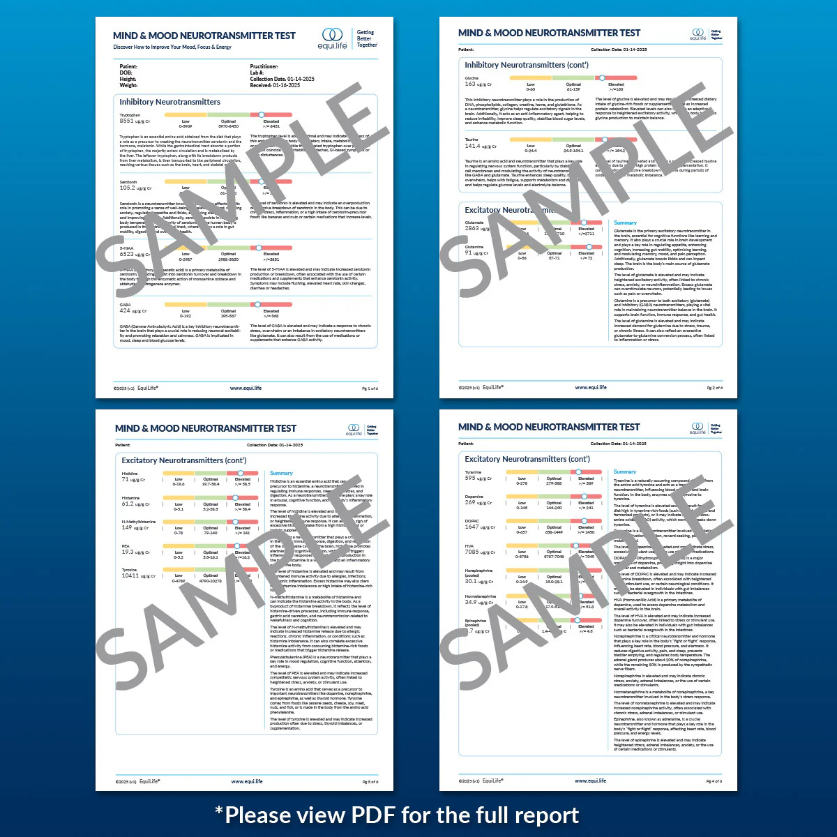 Mood & Mind Neurotransmitter Test - Image 4